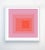 Abstract Geometric Color Study in Warm Pinks - Set of 4 20" X 20" For Sale In Los Angeles - Image 6 of 7