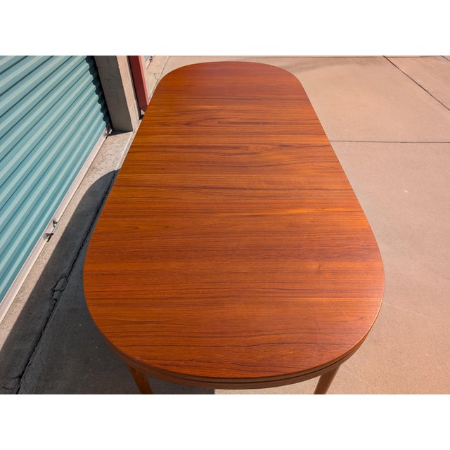 Mid Century Modern Expandable Teak Dining Table by Skaraborgs, C1960s For Sale - Image 15 of 15