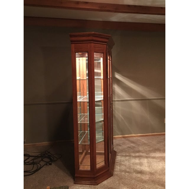 Thomasville Solid Wood Curio Chairish