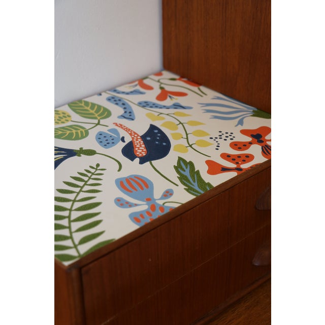 Scandinavian Teak Wall-Mounted Shelf, 1960s For Sale - Image 4 of 12