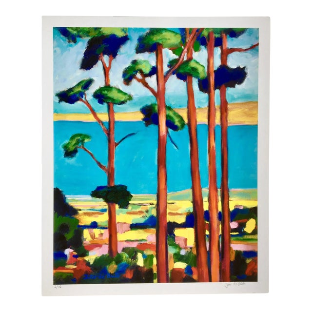 “Bay View” Landscape Giclee Print by Joao De Brito - For Sale