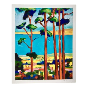 “Bay View” Landscape Giclee Print by Joao De Brito -