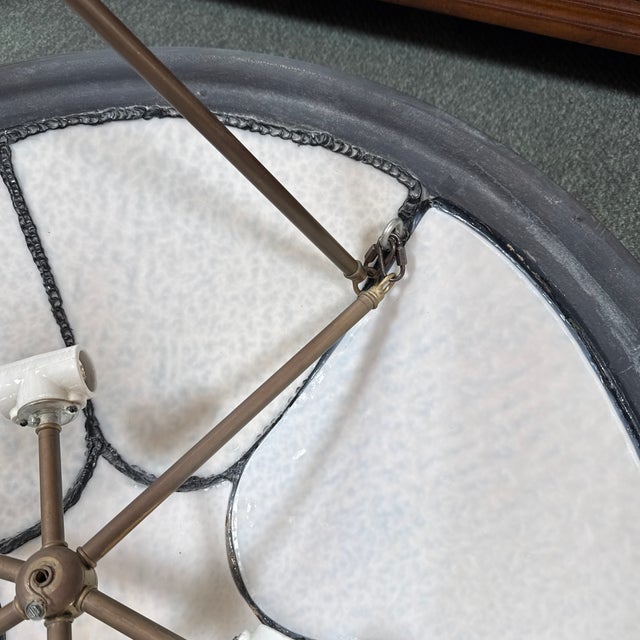 Hilliard Lamps Hilliard Lamps Sapphire Dome Pendant For Sale - Image 4 of 8