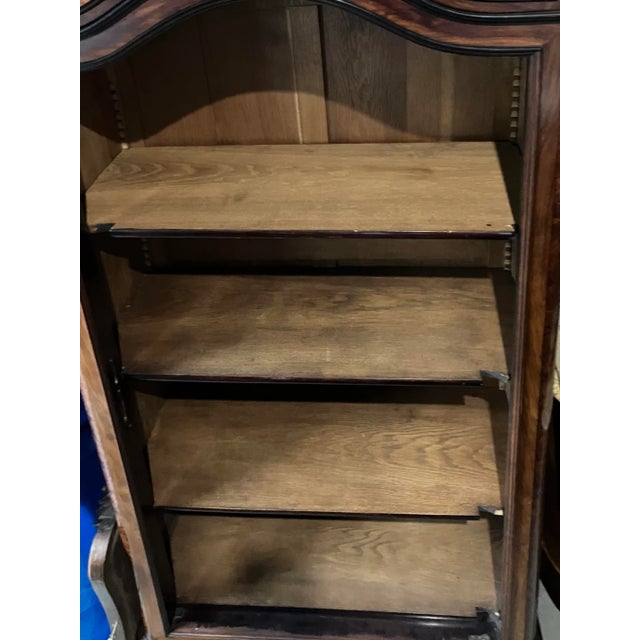 Handsome French Rosewood Bookcase/Armoire For Sale In New York - Image 6 of 8