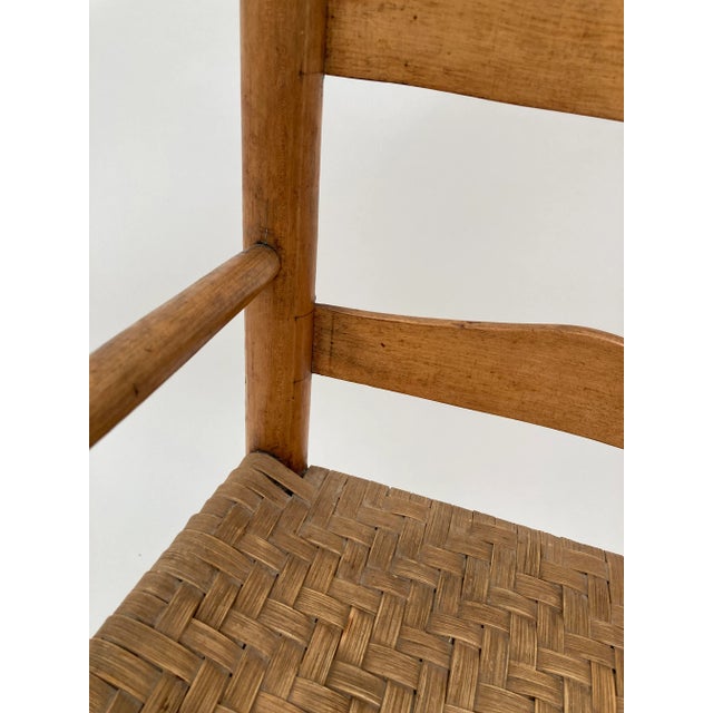 18th Century Kentucky Hard Rock Maple Chair For Sale - Image 10 of 12