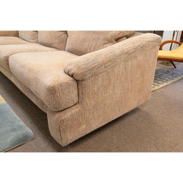 Textile Vladimir Kagan Adjustable Three Seater Sofa for Preview Furniture For Sale - Image 7 of 8