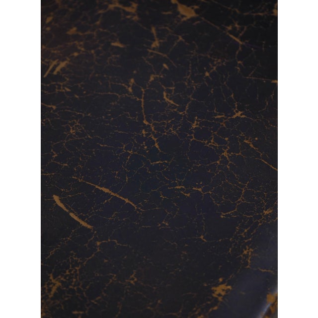 Stickley Antique Mission Style Oak Leather Seat Rocking Chair For Sale - Image 10 of 18