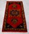 Textile Hand Knotted Small Turkish Rug. Organic Wool 1960's Entryway Decor DoorMat, Accent Rug - 21'' X 42'' For Sale - Image 7 of 12