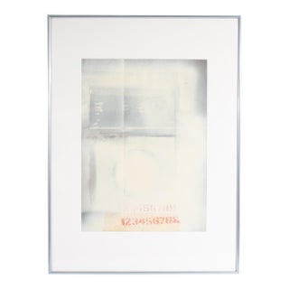 Abstract Mixed Media Painting by Michael Baum For Sale