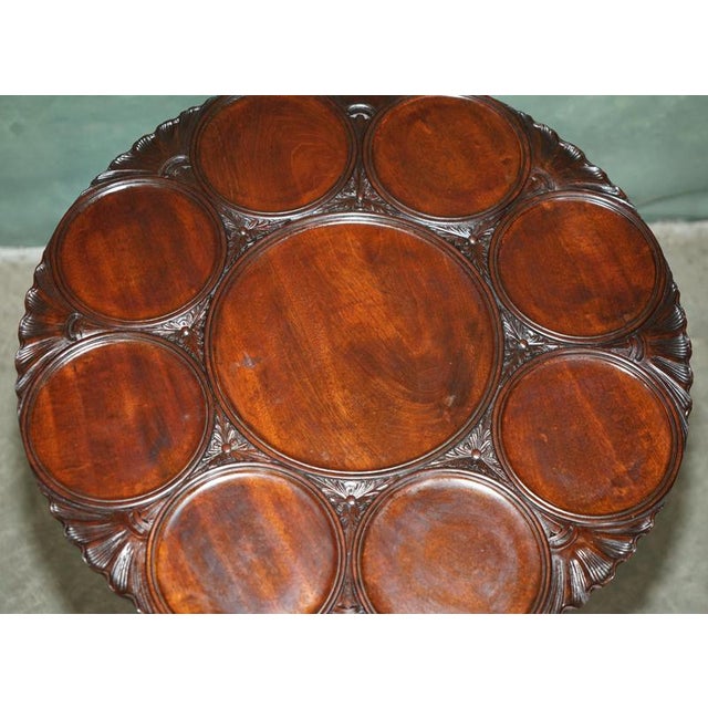 19th Century Antique George IV Carved Hardwood Table from Gillows, 1820 For Sale - Image 5 of 18