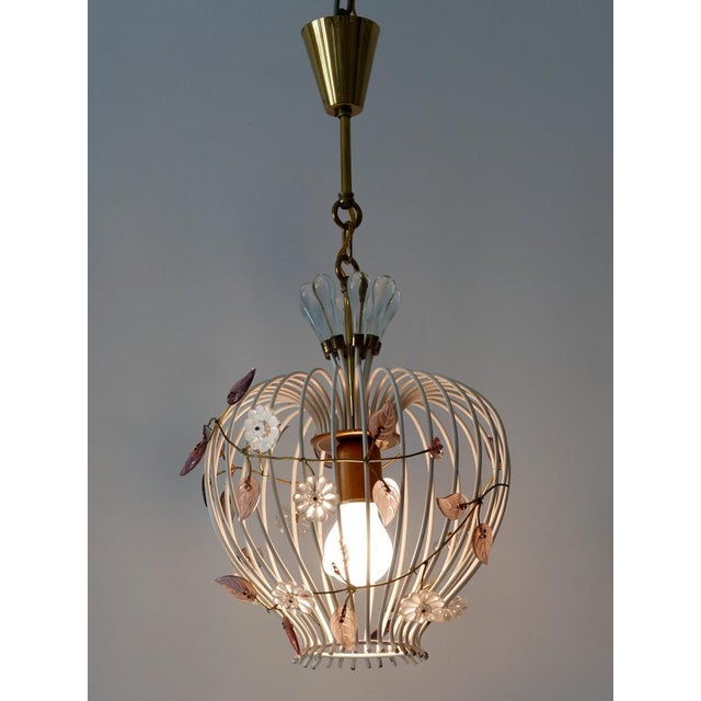 Mid-Century Modern German Pendant Lamp, 1950s For Sale - Image 9 of 18