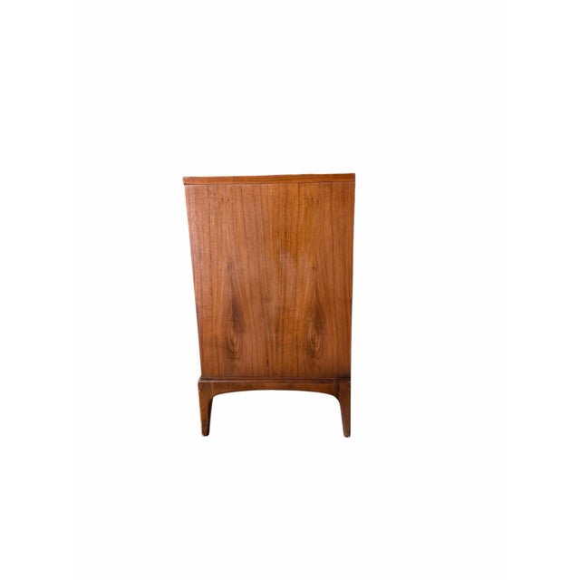 Brown Vintage Mid Century Modern 1960s Lane Rhythm Walnut Dresser For Sale - Image 8 of 12