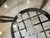 1940s Round Coffee Table in Ebonized Wood and Screen-Printed Glass by Paolo Buffa, 1940 For Sale - Image 5 of 15