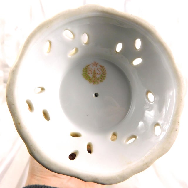 1930s Reinhold Schlegelmilch Vase or Jug With Reticulated Details For Sale - Image 10 of 11