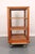 Antique Golden Oak Pie Pastry Display Cabinet For Sale - Image 10 of 16