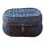 Vintage Hand-Woven Amish Kavli Wicker Storage Basket With Lid For Sale