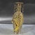 Late 20th Century Gilt Bronze Vase With Dragon & Phoenix Relief For Sale - Image 4 of 8