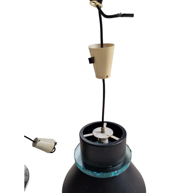 Mid-Century Dutch Pendant Lights by Hiemstra Evolux, 1970, Set of 2 For Sale - Image 12 of 14