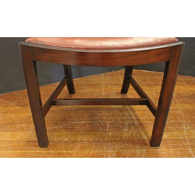 Wood Circa 1880-1900 Georgian Style Set of 8 Dining Chairs For Sale - Image 7 of 8