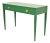 John Widdicomb Antique Federal Green Lacquered Console or Entry Table, Newly Refinished For Sale