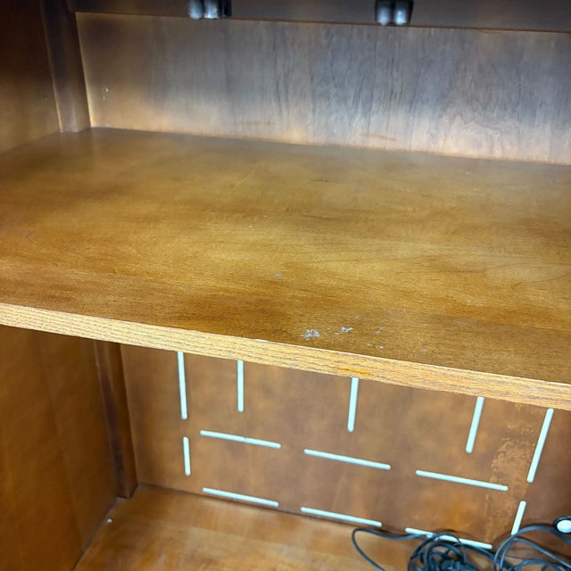 Vintage Crate & Barrel Mission Style Tv Cabinet For Sale - Image 10 of 14