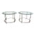 Etruscan Elegance: A Pair of Imported (Spain)Diego Giacometti Style Side Tables For Sale