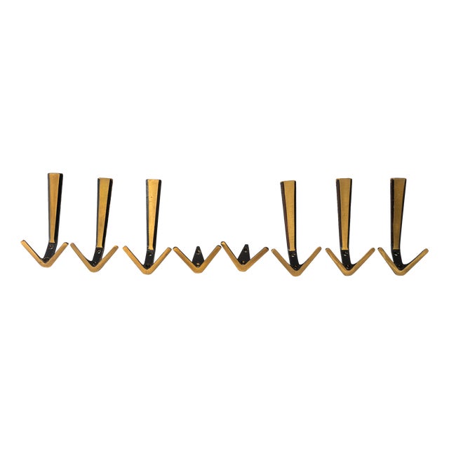 Wall Hooks by Herta Baller, 1950s, Set of 8 For Sale