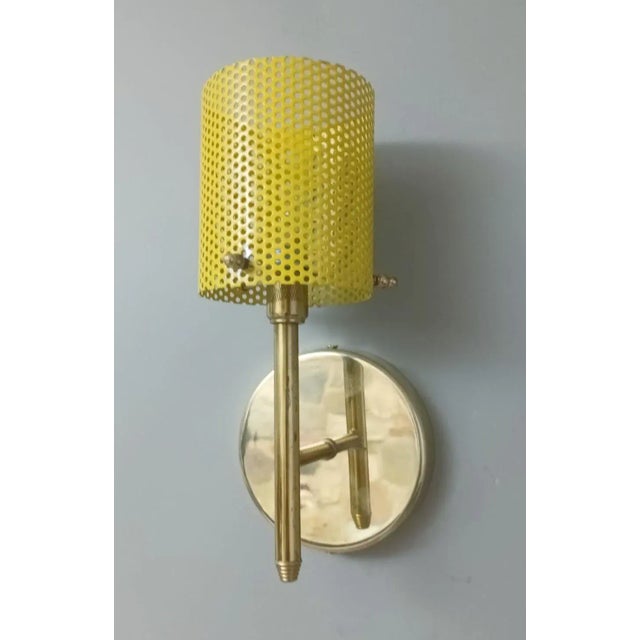 Multicolor Midcentury Sconce in the Style of Stilnovo For Sale - Image 10 of 13