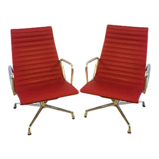 Aluminium EA116 Chairs by Charles & Ray Eames for Vitra, Set of 2 For Sale