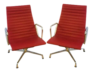 Set of Aluminium EA116 Chairs by Charles & Ray Eames for Vitra
