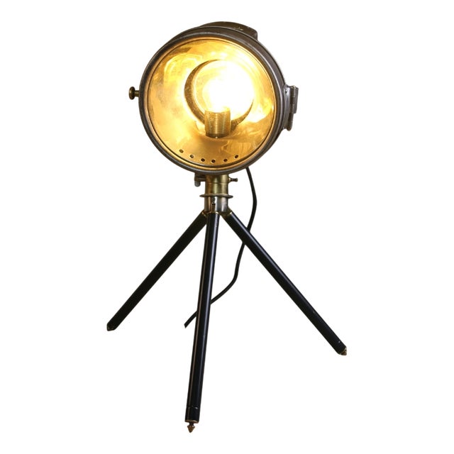 Vintage Renovated Floor Lamp from Besnard, Paris, 1910s For Sale