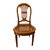 Set of French Louis XVI Style Lyre-Back Chairs with Cane Seats, 1920s For Sale - Image 3 of 10