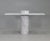 Console Table in White Carrara Marble by Angelo Mangiarotti for Skipper Loico Collection, 1980 For Sale - Image 16 of 16