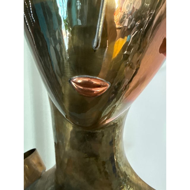 Karl Schmidt Art Deco Austrian Bust After Hagenauer For Sale - Image 4 of 9