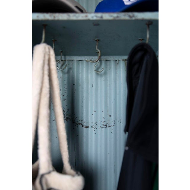 Vintage Metal Cabinet with 5 Doors from the Strafor Company, 1920s For Sale - Image 9 of 11