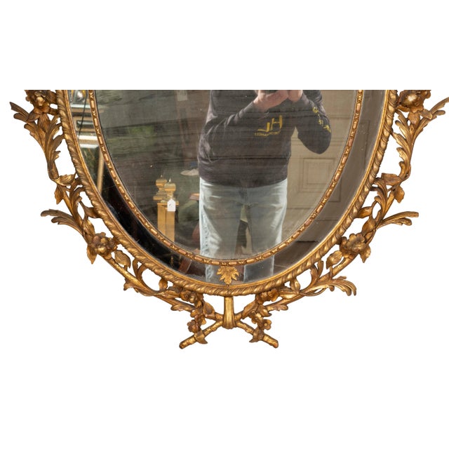 George III Style Giltwood Mirrors - a Pair For Sale - Image 10 of 12