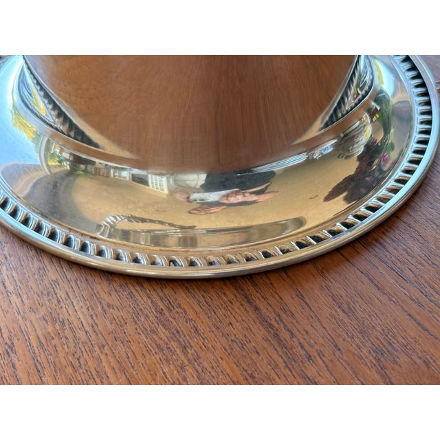Vintage Silver Champagne Bucket With Floor Stand For Sale - Image 12 of 12