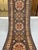 Art Deco Charcoal Gray and Cream Kazak-Style Wool Runner Rug, 2'7" X 13'1" For Sale - Image 3 of 16