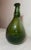 18th Century Antique 18th Century Hand Blown Middle Eastern Green Saddle Flask Bottle Jar For Sale - Image 5 of 11