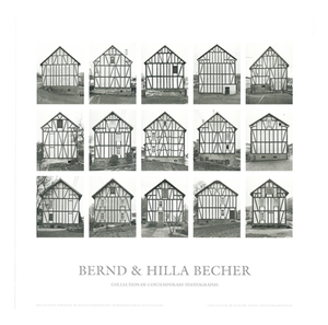 Bernd & Hilla Becher, Half-Timbered Houses, Art Print