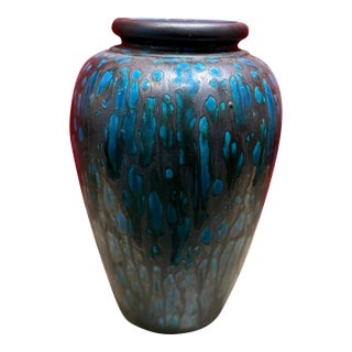 West Germany Ceramic Stamped Mid 20th Century Vase For Sale