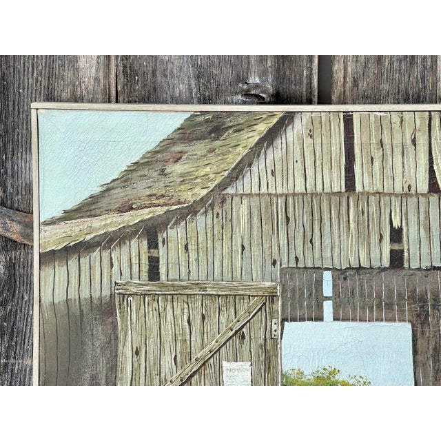 Early 20th Century Rural Pennsylvania Landscape Oil Painting, Framed For Sale - Image 10 of 13