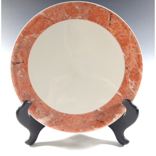 Postmodern Villeroy & Boch Siena Pattern Cake Plate For Sale - Image 3 of 6