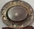 Silver Late 20th Century Hammered Silver Fruit Motif Deep Platter For Sale - Image 8 of 9
