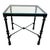 Industrial Elevate Your Living Space With the Timeless Artistry of These Diego Giacometti-Inspired Glass Top Tables 1970s For Sale - Image 3 of 12