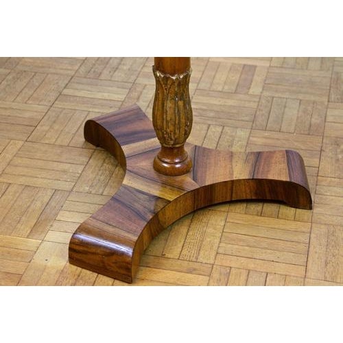 Wood 19th Century Biedermeier Side Tables, 1830s, Set of 2 For Sale - Image 7 of 18