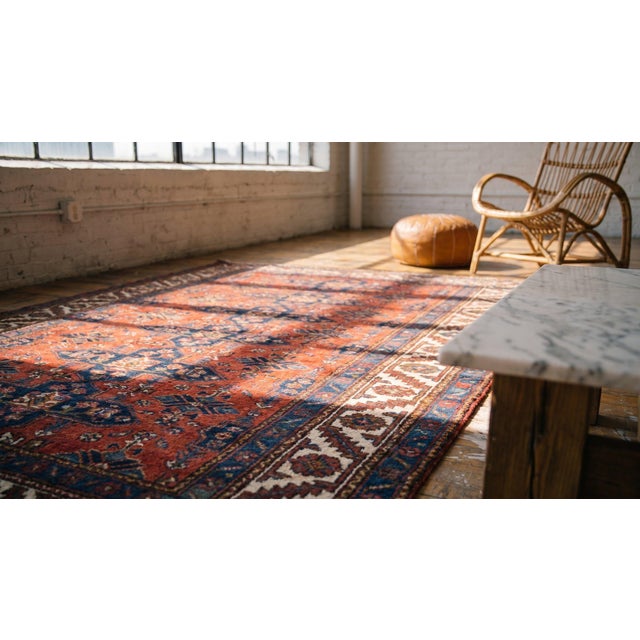 Textile Antique NW Persian Rug For Sale - Image 7 of 9