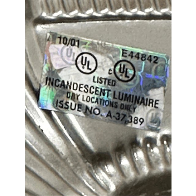 2000 - 2009 Vintage Pasquale Miranda Feiss Neoclassical Style Wired 2 Arm Wall Sconce For Sale - Image 5 of 10