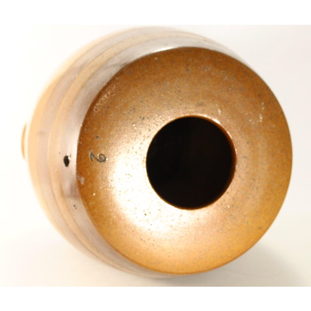 19th Century Brown Glazed Stoneware Cooler Dispenser, Barrel Shape, England For Sale - Image 9 of 12