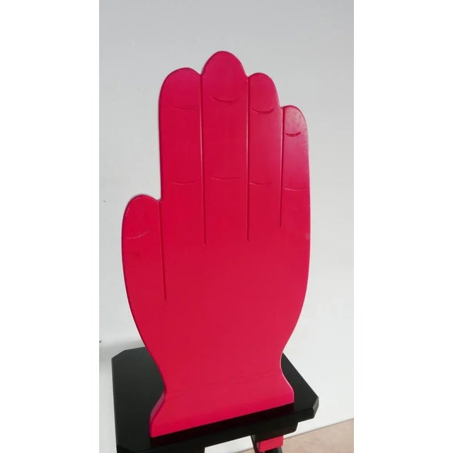 Wood Wooden Advertising Chair by Engelmann & Leupin for Roth-Händle Tobacco For Sale - Image 7 of 14